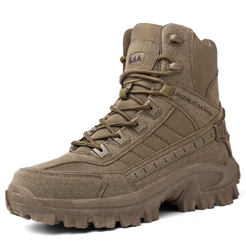 Vanntette utendørs anti-punktering arbeidskampstøvler for menn Army Boots (holdbarhetsoppgradering) EU