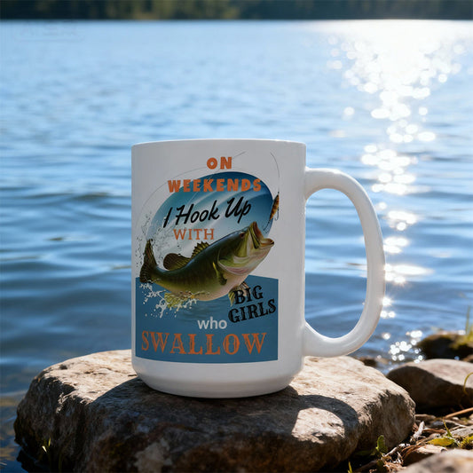 Fish Tales keramisk kaffekopp