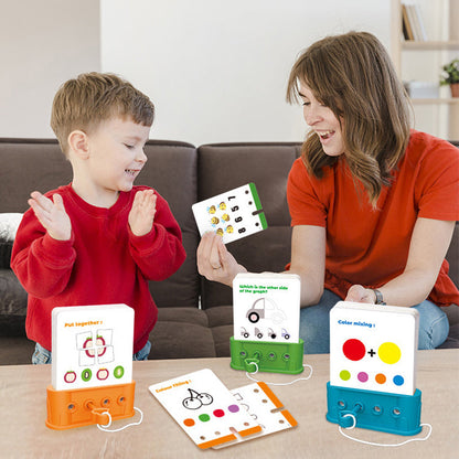 🎁🎄Julesalg 50 % rabatt✨Logisk nøkkel-lekesett for barn - Pedagogisk Montessori-lås- og nøkkelspill for barn i alderen 2–6 år!👼