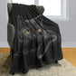 🐱 Svart katt helårs koselig teppe – ultramyk og varm, perfekt for sofaen og sengen ✨