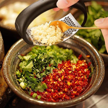 🔥🧄Hvitløkspresse i rustfritt stål