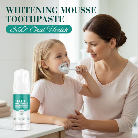 360° Oral Health Whitening Mousse Tannkrem