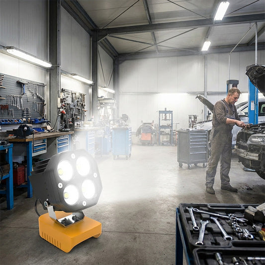 40W bærbar 6000 lm LED-arbeidslampe