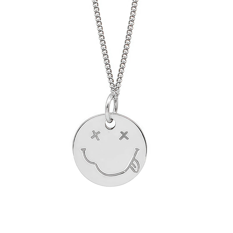 Halskjede med vintage anheng
