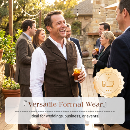 Slim Fit casual businessvest for menn