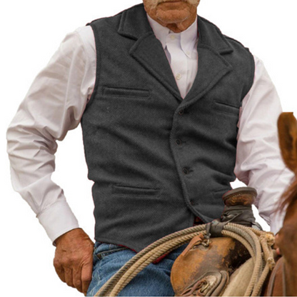Slim Fit casual businessvest for menn