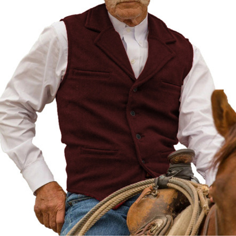 Slim Fit casual businessvest for menn