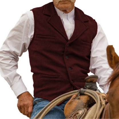 Slim Fit casual businessvest for menn