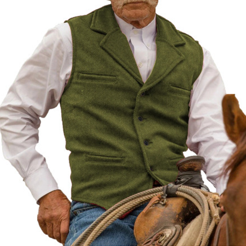 Slim Fit casual businessvest for menn
