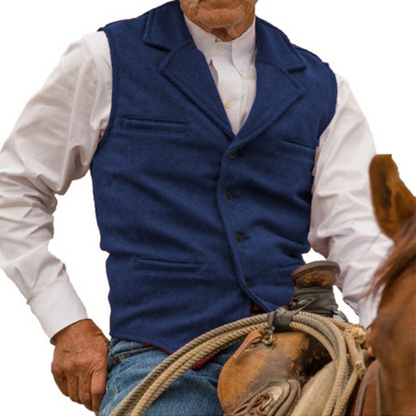 Slim Fit casual businessvest for menn