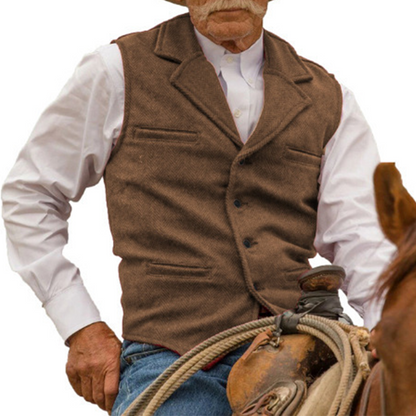 Slim Fit casual businessvest for menn