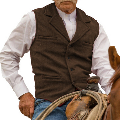 Slim Fit casual businessvest for menn