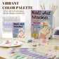 💞 50 % RABATT! 🎨Neglelakkpenner med to spisser – Tørker raskt, uten UV-lampe. Fin spiss og penselspiss. 12/24 livlige farger. Enkel DIY hjemme. Ingen flekker, bare kunst! 💅🖌️