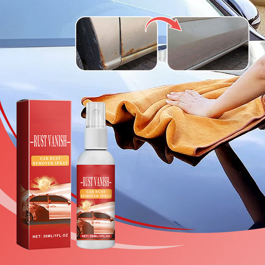 ⚡Siste 12 timer🔥50 % RABATT!🎉Multifunksjonell, effektiv og langvarig rustfjernerspray for biler