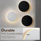 50 % RABATT!! 🌟Moderne runde LED-vegglamper