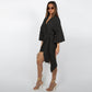 Kjole med V-hals for kvinner