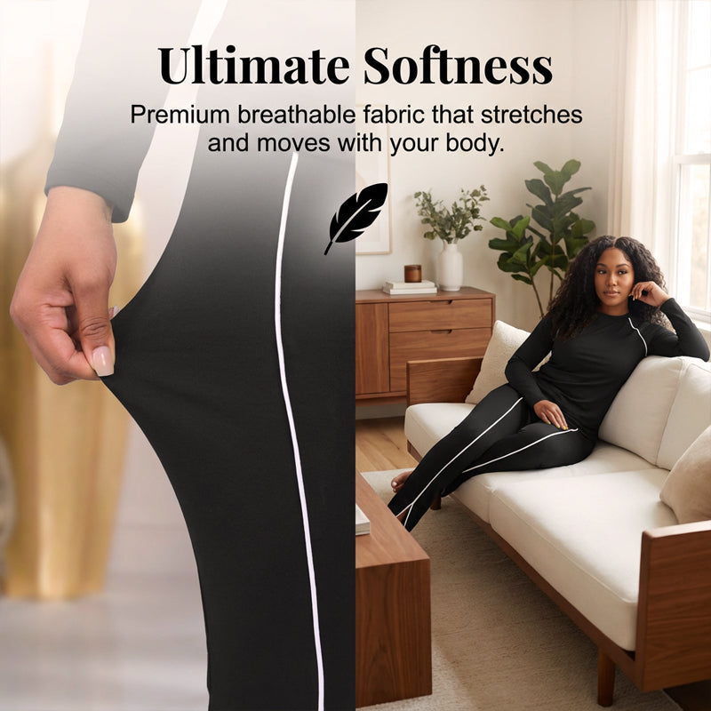 💥✨Begrenset tid 50 % rabatt✨Casual 2-delers joggedress for kvinner