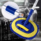 🚗50% RABATT NÅ!🧽Slitesterk teleskopisk bilvaskmopp med langt håndtak i aluminium – myk mikrofiber, riper ikke og justerbar lengde✨