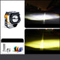 Universell høytytende LED-spotlight for motorsykkel