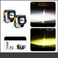 Universell høytytende LED-spotlight for motorsykkel