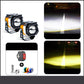 Universell høytytende LED-spotlight for motorsykkel