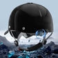 Unisex motorsykkelhjelm i baseballcap-stil