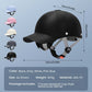 Unisex motorsykkelhjelm i baseballcap-stil
