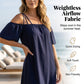 🔥50% RABATT!👗 Elegant ensfarget minikjole for damer