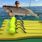 Fiskekrok med flyteball og høy oppdrift