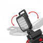⏳BEGRENSET TID: 50 % RABATT!💡180° roterbar LED-arbeidslampe – Med dobbel USB-powerbankfunksjon – Robust og trådløs – Universell batterikompatibilitet – For garasje, bygging og camping