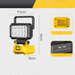 ⏳BEGRENSET TID: 50 % RABATT!💡180° roterbar LED-arbeidslampe – Med dobbel USB-powerbankfunksjon – Robust og trådløs – Universell batterikompatibilitet – For garasje, bygging og camping