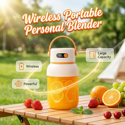 🧃Spesialpris i begrenset periode!!🥂Bærbar personlig blender for shakes og smoothies