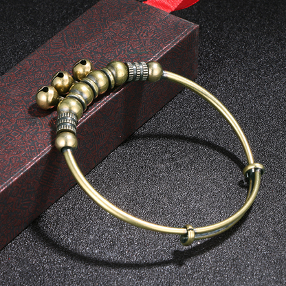 ✨ 50 % RABATT NÅ! 🔔 Justerbart armbånd med klokkeform – Stilig, elastisk og perfekt til hverdagsbruk – lett å ta av og på 💎