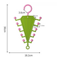 👚👒V-formet oppbevaringsstativ – plassbesparende – flokefri oppbevaring