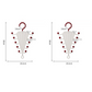 👚👒V-formet oppbevaringsstativ – plassbesparende – flokefri oppbevaring