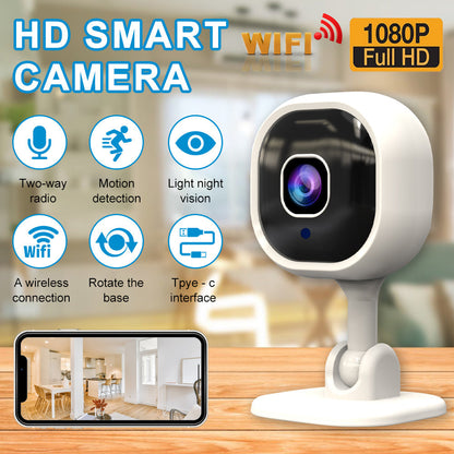 🔥50 % RABATT✨Trådløst smart HD-overvåkningskamera for hjemmet
