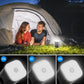 🔋 50% RABATT – Luftpumpe med LED-lys – oppladbar – rask – kompakt – betaling ved levering – perfekt til camping, strand og utendørs
