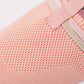 Pustevennlige slip-on-joggesko i mesh for kvinner