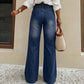 👖 LIMITED-TIME 50% OFF! ✨ Women's Stretch Straight Leg Jeans – High Rise, Washed Finish, Soft Stretch 🌿