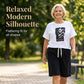 To-delt sommershortsett for kvinner i fritidsstil