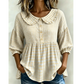 Casual-top for kvinner med gingham-mønster