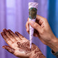 Komplett sett med henna-tatovering i tre farger