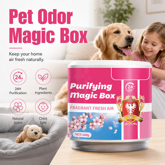 Gel mot kjæledyrlukt 160 g – Purifying Magic Box