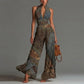 📢⏰Jumpsuit med flytende plissering