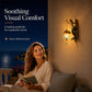 🧜‍♂️ Vintage vegglampe med havfruemotiv 🏘️ Til bruk innendørs og utendørs