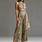 📢⏰Jumpsuit med flytende plissering