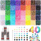 Blendende 3 mm resin-rhinestone-sett