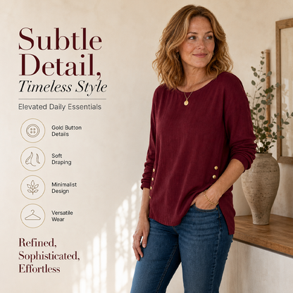 ✨🛍️Nyhet – Linbluse med avslappet passform – Luftig komfort og klassisk stil for uformelle dager 🍃