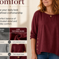 ✨🛍️Nyhet – Linbluse med avslappet passform – Luftig komfort og klassisk stil for uformelle dager 🍃