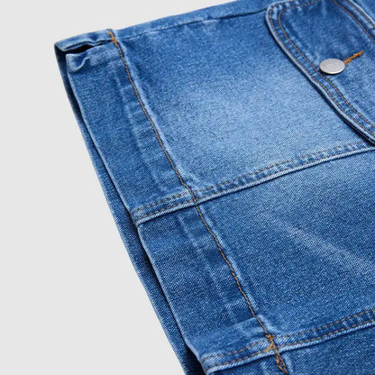 ⌛Tidsbegrenset tilbud – Casual stretch-jeansshorts for damer